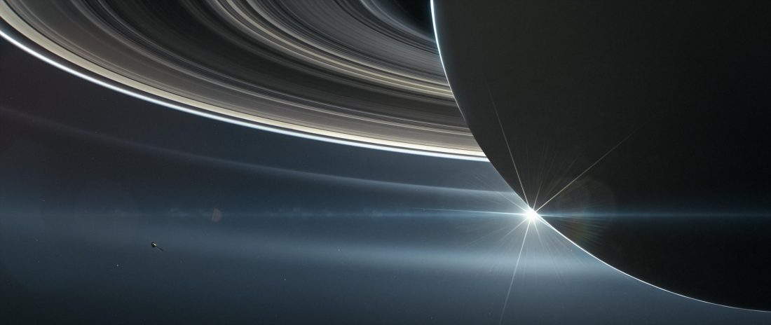 Saturne et ses anneaux — photo d'astronomie