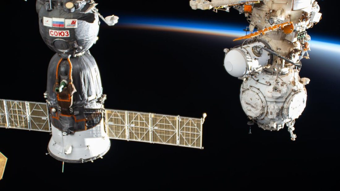 La Station spatiale internationale — photo d'astronomie