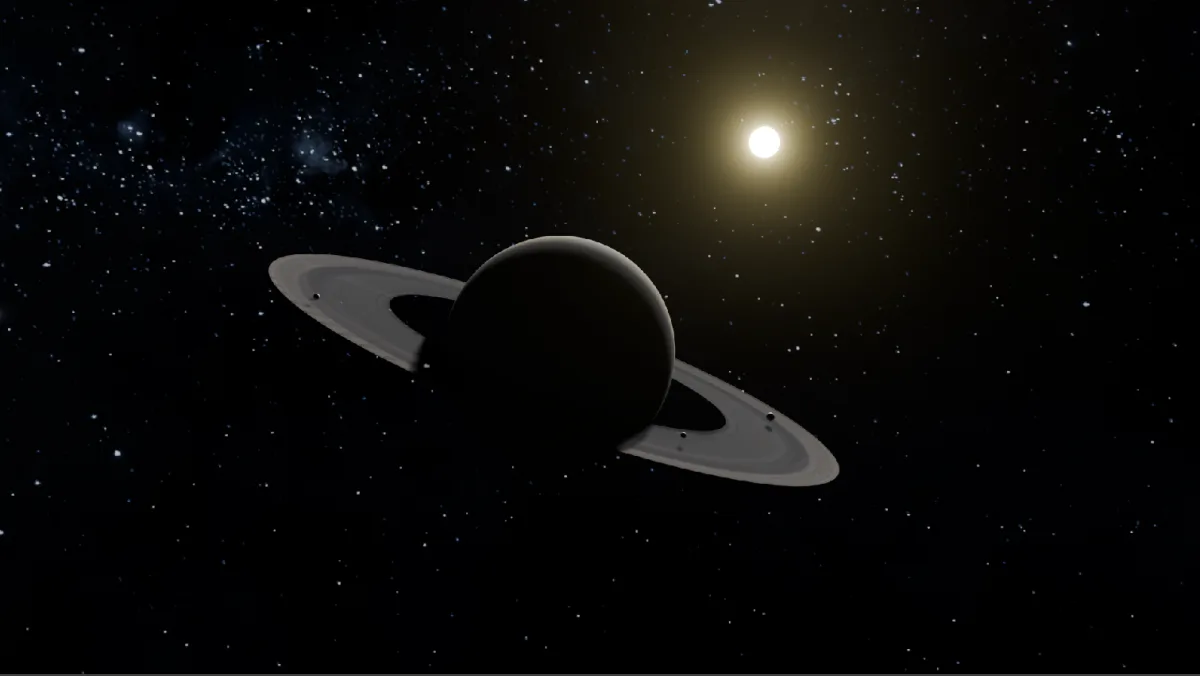 Saturne & ses anneaux